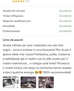 Recensioni positive.... - LIMOUSINE IN SARDEGNA